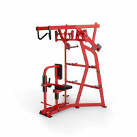 Machine de tirage vertical à double mouvement indépendant, équipement de gym commercial à charge de plaques pour l'équilibre musculaire