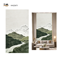 Panneau en PVC imprimé en 3D, panneau décoratif UV, durable, résistant aux rayures, ignifuge, résistant à l'humidité, décoration murale