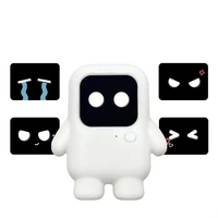 Robot Compagnon Intelligent IA Modèle DeepSeek - Interaction Vocale 37 Langues, Jouet Éducatif de Bureau & Ami Parlant IA