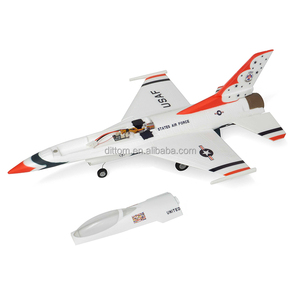 Avión de Combate <span class=keywords><strong>RC</strong></span> <span class=keywords><strong>F16</strong></span> Thunderbirds de 30 mm y 2.4G con Motor EDF sin Escobillas y Giroscopio - Product Image 2