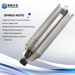 <span class=keywords><strong>Husillo</strong></span> de <span class=keywords><strong>Carpintero</strong></span> de Alta Velocidad de 7.5kw Refrigerado por Agua de 800HZ con Motor de Alta Velocidad <span class=keywords><strong>para</strong></span> Máquina Herramienta - Product Image 2