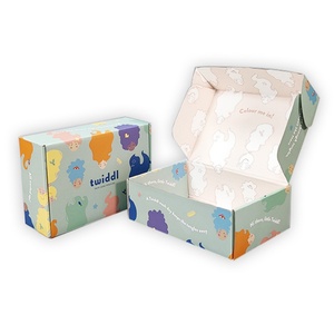 ODM Custom Logo Corrugated Mailer Box Hard Rigid Cardboard Shipping <b>Boxes</b> Matt Lamination Carton <b>Packing</b> Mailing Paper Packaging - Product Image 4