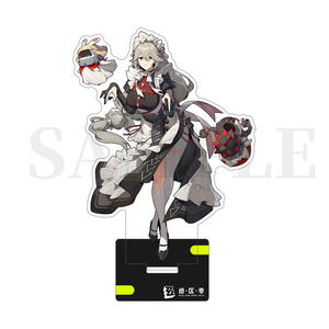 Diferentes estilos Zenless Zone Zero Anby Bily Zhuyuan PVC Anime acrílico soporte placa Cosplay Fans regalos para niños - Product Image 3