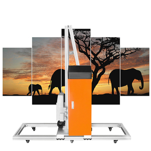 Hot bán 3D trong nhà ngoài trời nền UV in ấn khác nhau bức tranh tường vẽ tường dọc máy in với máy sơn - Product Image 2