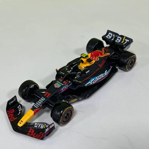 Modèle de voiture moulé sous pression <span class=keywords><strong>1</strong></span>:<span class=keywords><strong>43</strong></span> alliage <span class=keywords><strong>Red</strong></span> <span class=keywords><strong>Bull</strong></span> RB19 Miami RB20 Verstappen <span class=keywords><strong>F1</strong></span> roues métalliques mobiles modèle de voiture Unique jouets - Product Image 4