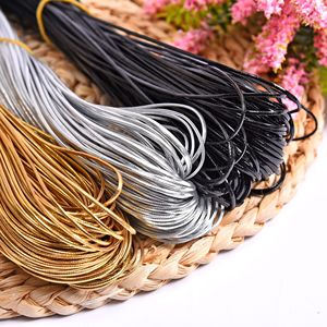 Cordon en cuir souple PU, bande à quatre plis, bande en cuir colorée, accessoires pour nœuds DIY, bijoux, accessoires vestimentaires et matériaux - Product Image 3