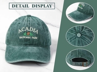 Casquette de baseball unisexe en coton, unie, lavable, avec fermeture snapback, en denim, à sangle arrière réglable, style sport, personnalisable, type 'Dad Hat', Gorras