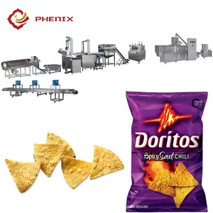 Line Production Doritos Machines To Make Tortillas Nachos Chips Plant
