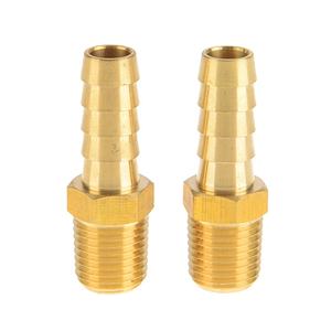 Hersteller Liefern Angepasst Geschmiedet NPT Messing Männlichen Schlauch Barb Fitting 1/8 3/4 Schlauch 1/2 Männlichen Adapter - Product Image 3