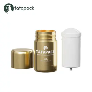 Groothandel 30Ml Navulbare Deodorant Biologisch Afbreekbaar Anti-Transpirant Deodorant Stick Container Bijvullen Mono Pcr Voor Insectenwerend Middel
