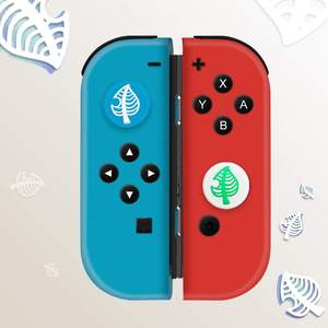 (4 Stuks) Blad <span class=keywords><strong>Joystick</strong></span> Voor Nintendo <span class=keywords><strong>Switch</strong></span>/Schakelaar Lite,Thumb Stick Grips Analoge Stick Cover, zachte Siliconen Voor Vreugde-Con - Product Image 6