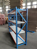 Étagère à palettes industrielle robuste en acier laminé à froid, à assemblage par vis, avec protection électrostatique contre la corrosion