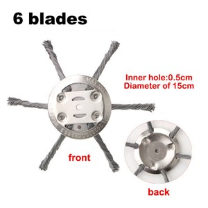 Cabezal <span class=keywords><strong>de</strong></span> cepillo universal OEM para cortacésped, 1 unidad, piezas <span class=keywords><strong>de</strong></span> repuesto para cortacésped, herramientas <span class=keywords><strong>de</strong></span> jardín, accesorios para cortacésped, cepillo para jardinería - Product Image 5