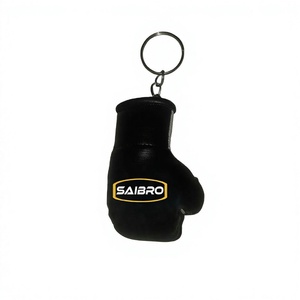Black Color Pure <b>Leather</b> <b>Key</b> <b>Chain</b> Best Quality Cheap Price Custom Mini <b>Leather</b> Boxing Gloves <b>Key</b> <b>Chain</b> Customized - Product Image 3