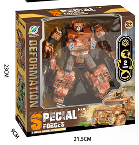 Nouveau Design Déformation Robot Jouets Manuel Variant Militaire <span class=keywords><strong>Combat</strong></span> Véhicule Modèle Camion Transformer Robot Jouet Voiture pour Enfants - Product Image 4