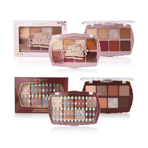 Paleta de sombras de ojos con purpurina, paleta de sombras de ojos pigmentadas de larga duración, suave y personalizada, paleta de sombras de 8 colores Reaissance Classic - Product Image 1
