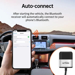 Bluetooth 5.3 USB Car Adapter for 2010-2013 Toyota Lander Cruiser LC150 &amp; Honda with Music <strong>Interface</strong> Connector Wireless <strong>Audio</strong> - Product Image 4