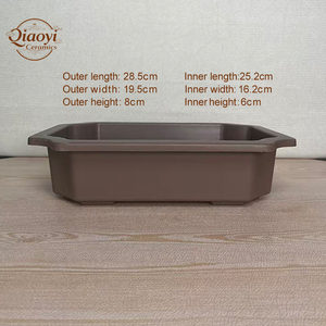 Pot de semis rectangulaire en plastique léger et durable, revêtu de PE, avec trou de drainage, capacité 1L, biodégradable, pour jardinage - Product Image 2