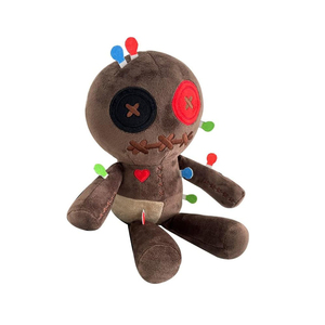 1104 mignon fantôme horreur vaudou poupées en gros Halloween en peluche broderie tricot couture couture effrayant peluche poupée moche - Product Image 3