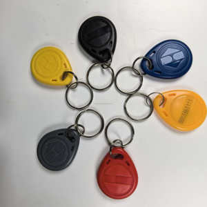 64bit không thấm nước ABS RFID Proximity keyfob kiểm soát truy cập thẻ nhựa 125Khz em ID tk4100 <span class=keywords><strong>chip</strong></span> không tiếp xúc RFID Token <span class=keywords><strong>Keychain</strong></span> - Product Image 2