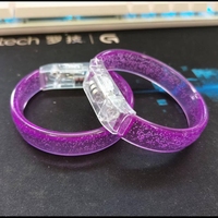 Hstyle Bâtons Lumineux Bracelets Glow Clignotant Light Up Bracelet Ensemble Articles De Fête pour Light Up Rave Concert Carnaval Party Favors