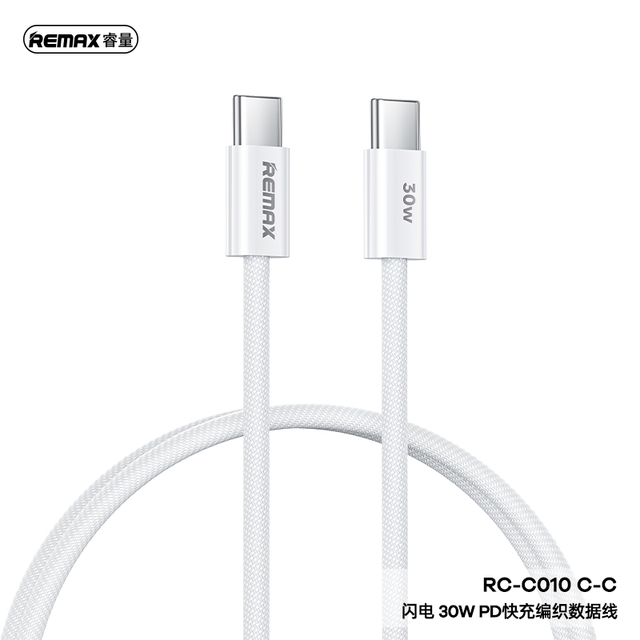 Remax Chelectricy Series 30W PD Fast Charging Braided Data Cable