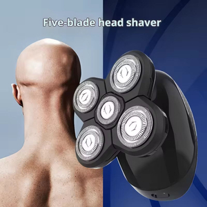 Rasoir électrique quatre-en-un 5D pour hommes, couteau à barbe étanche, batterie au lithium rechargeable - Product Image 3