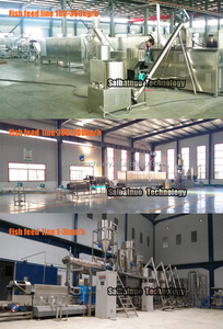 Thức ăn cho cá nổi và chìm thức ăn cho cá máy đùn làm dây chuyền chế biến - Product Image 4