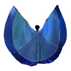 Модные двухцветные сшитые крылья Isis для танца живота унисекс аксессуары для выступлений