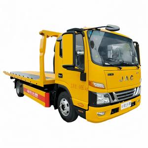 Petit camion à plat de récupération de naufrageur de JAC 4*2 hydraulique pour le <span class=keywords><strong>remorquage</strong></span> cassé de voiture à vendre - Product Image 2