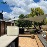 Fabrik Mono Mix Tape g/m² Sonnenschutz Segel neues jungfräuliches HDPE-Material UV-blockierter Stricks toff Outdoor Shades Strand bett