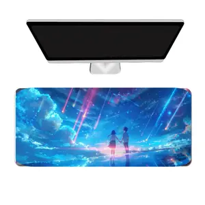 Support Custom Sizes with Logo Any Colors Water Resistance Sublimation Anime Mouse Pad Gamer For office