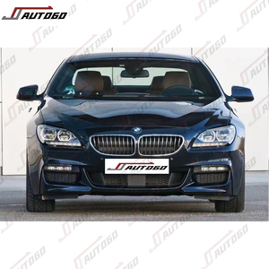 Kit de carrocería para <span class=keywords><strong>BMW</strong></span> 6 F06 F12 F13 2010-2017 10-17 Actualización a M-Tech MT Parachoques delantero y trasero Rejilla Tubo Faldón lateral Difusor - Product Image 4