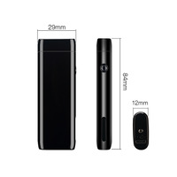 Meilleur Cadeau d'Affaires : Briquet Électrique à Arc Personnalisable avec Logo, Rechargeable USB, Indicateur de Puissance, en Alliage de Zinc, Coupe-Vent, pour Fumeurs