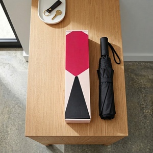 Boîte d'expédition en carton ondulé imprimée en couleur personnalisée, boîte d'emballage pour parapluie rose résistante aux chocs, imprimée sur mesure - Product Image 3