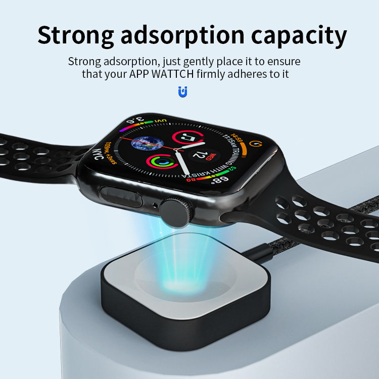 Cargador de reloj inteligente inalámbrico USB tipo C, cargador