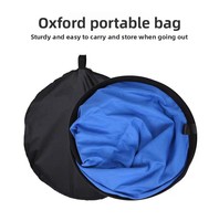 Toile de fond vert pour photographie, double face, en nylon bleu-vert, pour portraits, effets chroma key, diffusion en direct