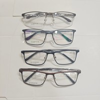 Modernas Monturas Ópticas de Aluminio |   Liquidación de Stock, Artículos Mixtos Duraderos |   Montura de Gafas Ligeras Unisex y Elegantes para Uso Diario