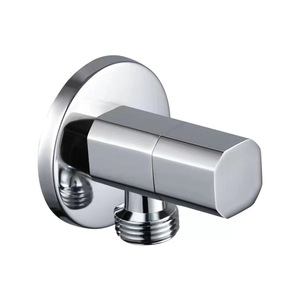 Jboyuan Angle Valve Chrome Finish Male Thread 615603 For Household Water Control - Product Image 1