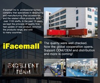 IFacemall Support Rotatif en Alliage d'Aluminium Réglable et Pliable pour Ordinateur Portable, Tablette et PC, avec Fonction de Levage et Refroidissement, Moule Exclusif