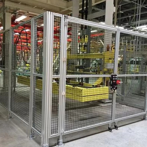 Industrial Protective NetOnline Wholesale Industrial Protective <strong>Fence</strong> Aluminium Profile Industrial Equipment Security <strong>Fence</strong> - Product Image 1