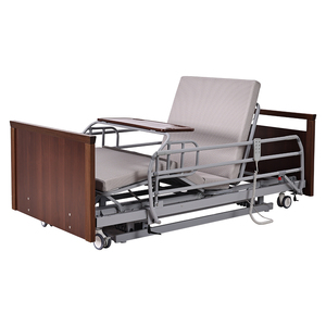 Lit médical électrique à domicile 3 fonctions avec télécommande, cadre métallique, norme IEC 60601, design <span class=keywords><strong>de</strong></span> luxe, système Hill Rom, hauteur réglable - Product Image 5