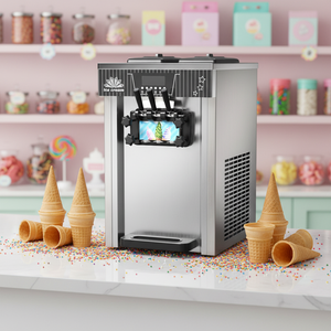 Máquina comercial automática de helados suaves con acero inoxidable para restaurantes - Product Image 4
