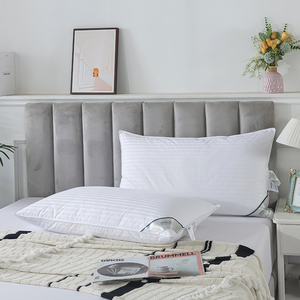Oreillers en duvet <span class=keywords><strong>d</strong></span>'<span class=keywords><strong>oie</strong></span>-Collection Hôtel Oreillers en plumes Lot de 2 pour le dos, le ventre ou les dormeurs latéraux King Size - Product Image 6