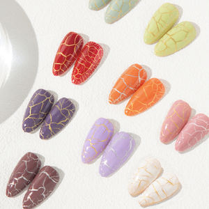 Esmalte de <span class=keywords><strong>Uñas</strong></span> en Gel KUDAN, Efecto Agrietado UV, Alta Pigmentación, Semipermanente - Product Image 5