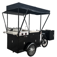 Camionnette à glaces HANYI en fibre de verre, acier inoxydable et aluminium, remorque alimentaire mobile, chariot à hot-dogs, certifié DOT, pour la vente rapide de nourriture et de snacks