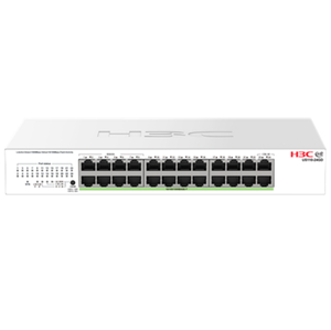 Switch H3C US110-24GD administrado en la nube, 24 puertos Gigabit, capacidad de 336 Gbps, compatible con VLAN para PYMEs/oficinas/escuelas/hoteles/tiendas - Product Image 1