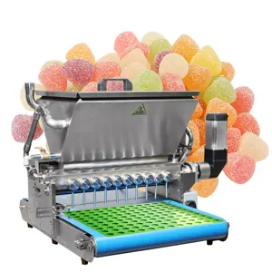 Machine de fabrication de gomme personnalisable semi-automatique Offre Spéciale, machine d'emballage de bonbons