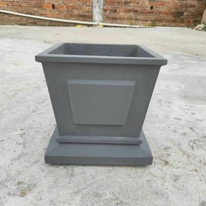 European classical terracotta garden cubic planter box