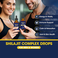 Rosebest Custom 16-en-1 Sans Sucre Végétalien Formule 100% Naturelle à Base de Plantes Résine de Shilajit Liquide Gouttes Orales Boisson Énergisante Compléments Alimentaires